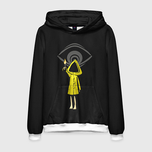 Мужская толстовка Little Nightmares 2 / 3D-Белый – фото 1