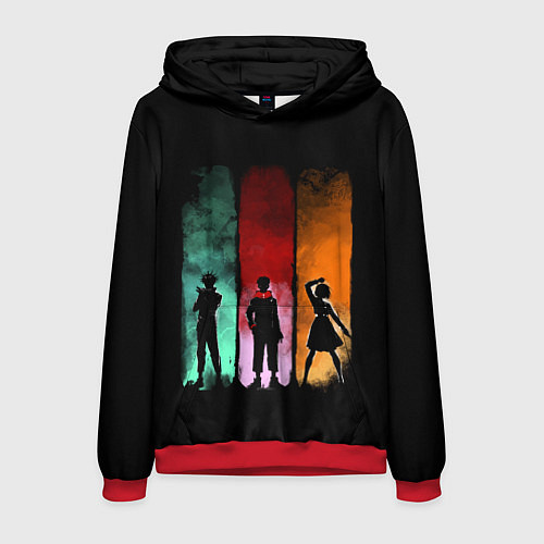 Мужская толстовка Магическая Битва / 3D-Красный – фото 1