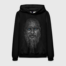 Толстовка-худи мужская Ragnar Lodbrok, цвет: 3D-черный