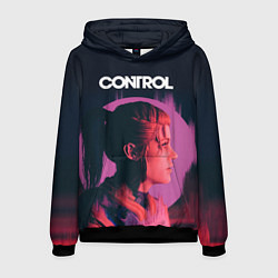 Толстовка-худи мужская Control Джесси, цвет: 3D-черный