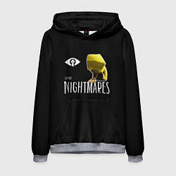 Толстовка-худи мужская Little Nightmares 2 шестая, цвет: 3D-меланж