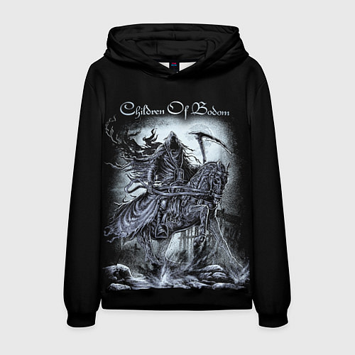 Мужская толстовка Children of Bodom / 3D-Черный – фото 1