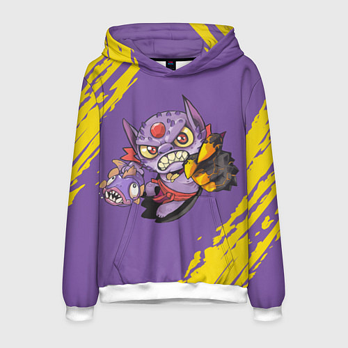 Мужская толстовка Лион Dota 2 / 3D-Белый – фото 1