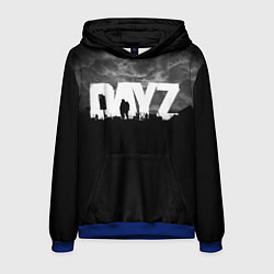 Толстовка-худи мужская DAYZ ДЕЙЗИ, цвет: 3D-синий