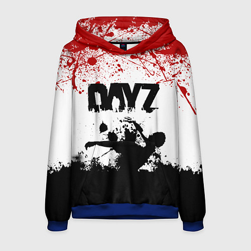 Мужская толстовка ДЕЙЗИ ОБЛОЖКА DAYZ Z / 3D-Синий – фото 1