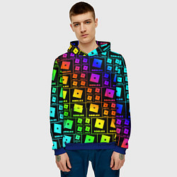 Толстовка-худи мужская ROBLOX, цвет: 3D-синий — фото 2