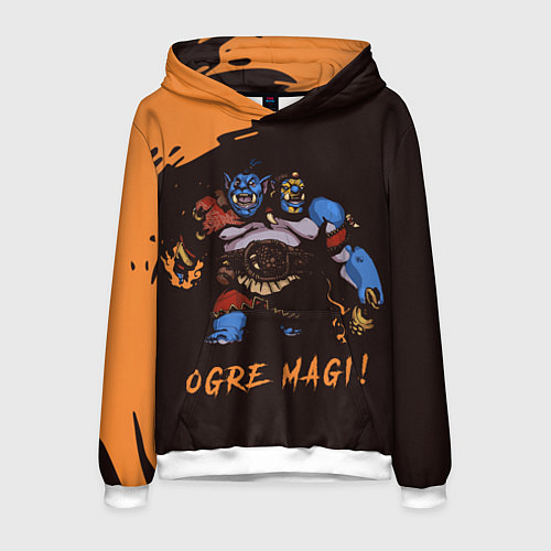 Мужская толстовка Огр Dota 2 / 3D-Белый – фото 1