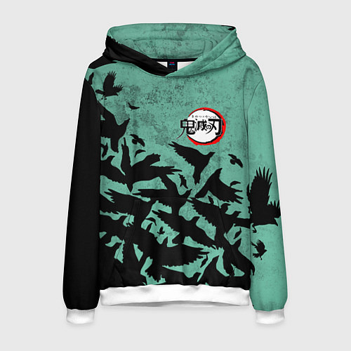 Мужская толстовка DEMON SLAYER KIMETSU NO YAIBA / 3D-Белый – фото 1