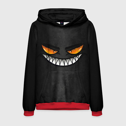 Мужская толстовка SMILE / 3D-Красный – фото 1