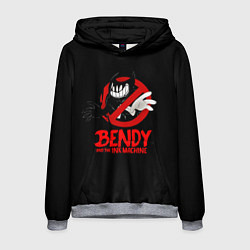 Толстовка-худи мужская Чернильный Бенди, цвет: 3D-меланж