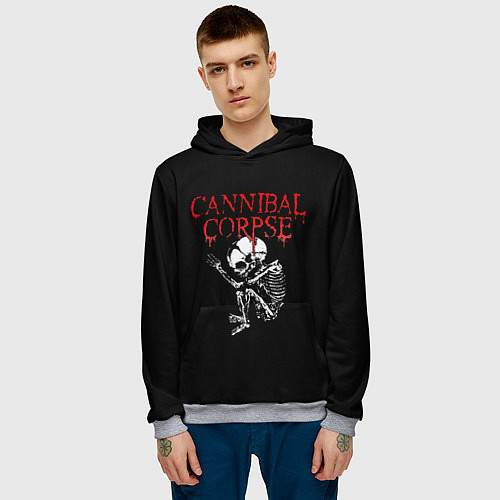Мужская толстовка Cannibal Corpse 1 / 3D-Меланж – фото 3