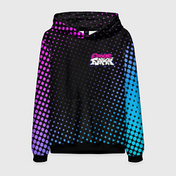 Толстовка-худи мужская Friday Night Funkin, цвет: 3D-черный