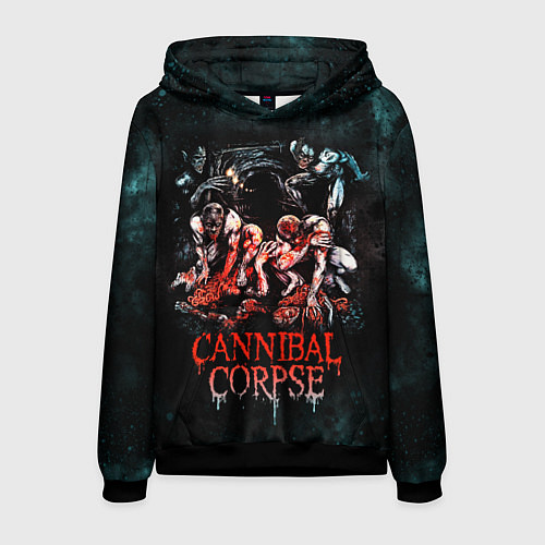 Мужская толстовка Cannibal Corpse / 3D-Черный – фото 1