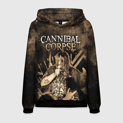 Мужская толстовка Cannibal Corpse / 3D-Черный – фото 1
