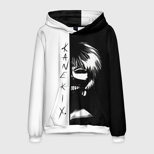 Мужская толстовка Kaneki X Tokyo Ghoul / 3D-Белый – фото 1