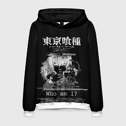 Мужская толстовка Who am I? Tokyo Ghoul