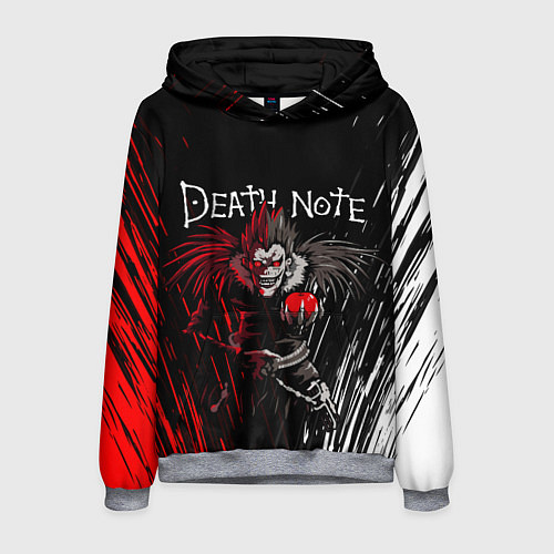 Мужская толстовка ТЕТРАДЬ СМЕРТИ / 3D-Меланж – фото 1