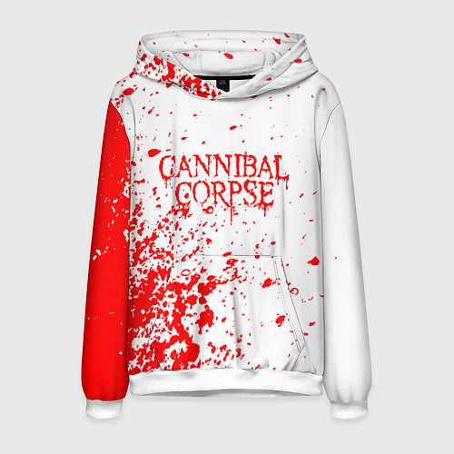 Мужская толстовка Cannibal corpse / 3D-Белый – фото 1