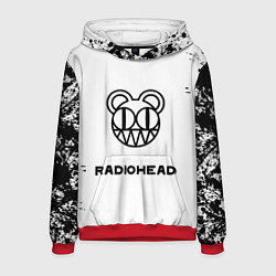 Толстовка-худи мужская Radiohead, цвет: 3D-красный