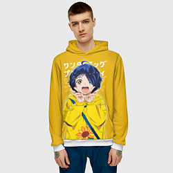 Толстовка-худи мужская Ohto ai, цвет: 3D-белый — фото 2