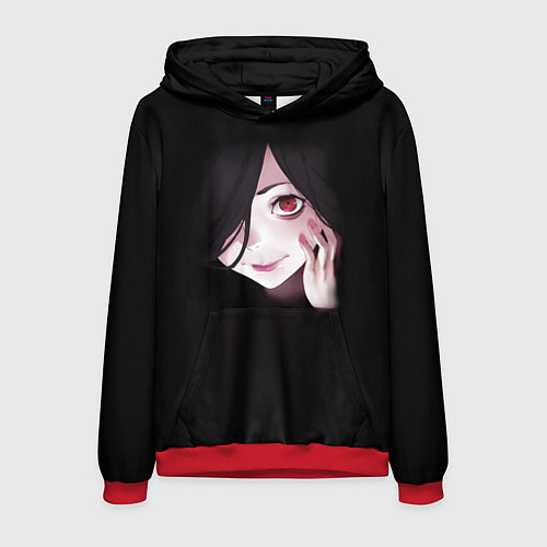 Мужская толстовка Food wars Shokugeki no Soma / 3D-Красный – фото 1