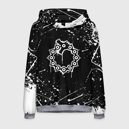 Мужская толстовка 7 СМЕРТНЫХ ГРЕХОВ МЕЛИОДАС / 3D-Меланж – фото 1