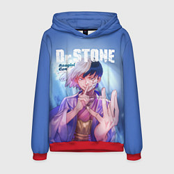 Толстовка-худи мужская Asagiri Gen, цвет: 3D-красный