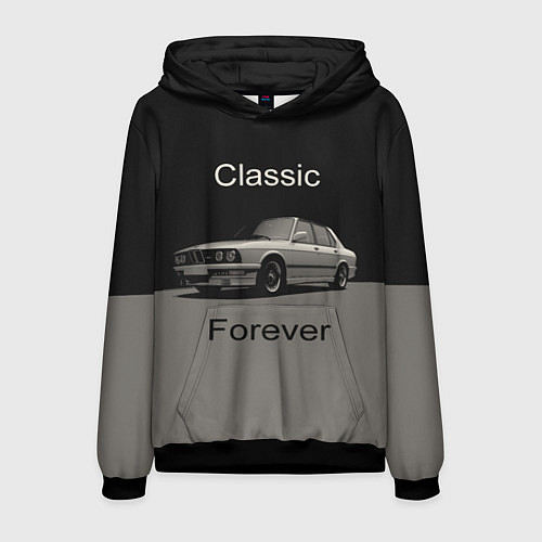 Мужская толстовка Classic Forever / 3D-Черный – фото 1