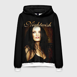 Толстовка-худи мужская Nightwish, цвет: 3D-белый