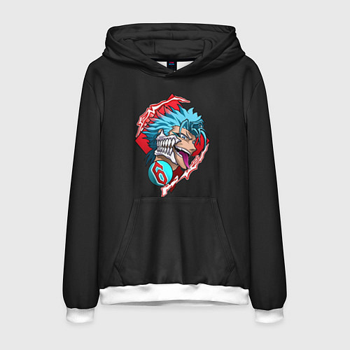 Мужская толстовка Гриммджоу Эспада / 3D-Белый – фото 1