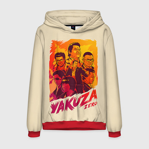 Мужская толстовка Ykuza Zero / 3D-Красный – фото 1