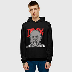 Толстовка-худи мужская DMX Earl Simmons, цвет: 3D-черный — фото 2