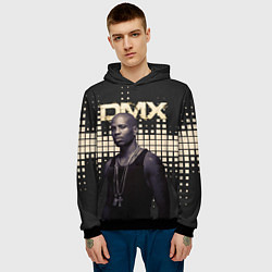 Толстовка-худи мужская DMX, цвет: 3D-черный — фото 2