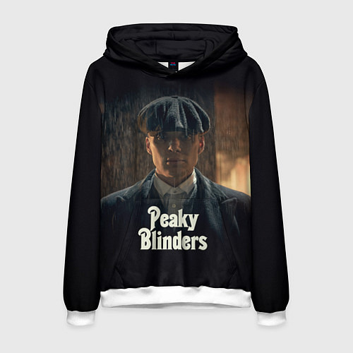 Мужская толстовка Острые Козырьки Томас Шелби / 3D-Белый – фото 1