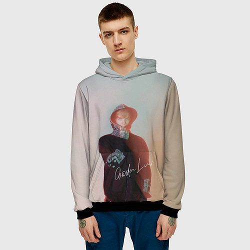 Мужская толстовка SODA LUV / 3D-Черный – фото 3