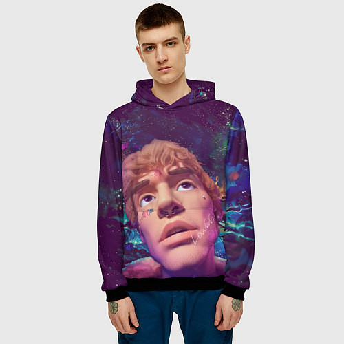 Мужская толстовка LOVV66 / 3D-Черный – фото 3