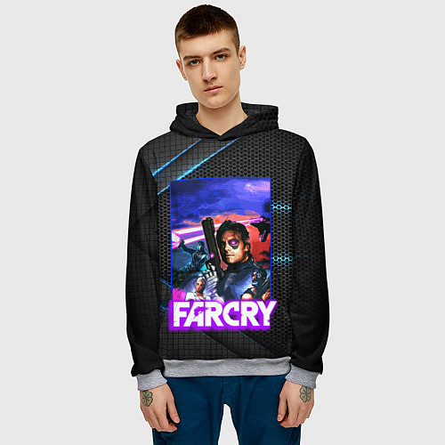 Мужская толстовка FARCRY REBORN ФАРКРАЙ РЕБОРН / 3D-Меланж – фото 3