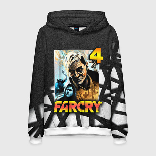 Мужская толстовка FARCRY 4 Пэйган Мин / 3D-Белый – фото 1