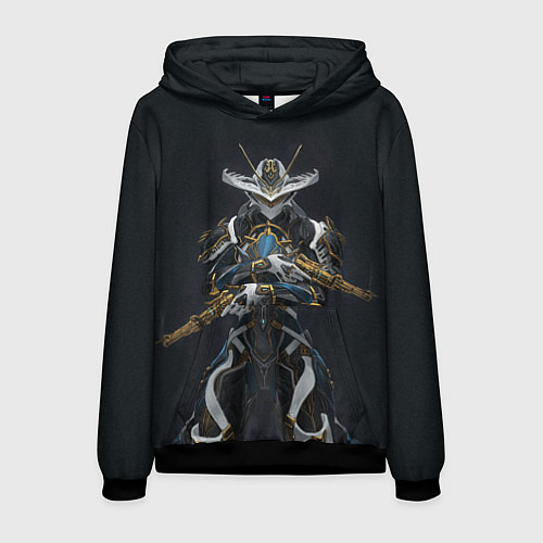 Мужская толстовка Warframe game / 3D-Черный – фото 1