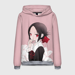 Толстовка-худи мужская Kaguya Flower, цвет: 3D-меланж