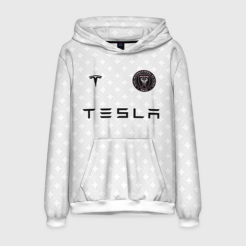 Мужская толстовка INTER MIAMI FC TESLA KIT / 3D-Белый – фото 1