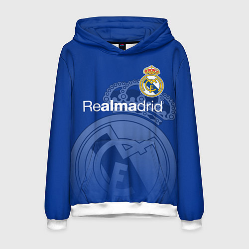 Мужская толстовка REAL MADRID РЕАЛ МАДРИД / 3D-Белый – фото 1