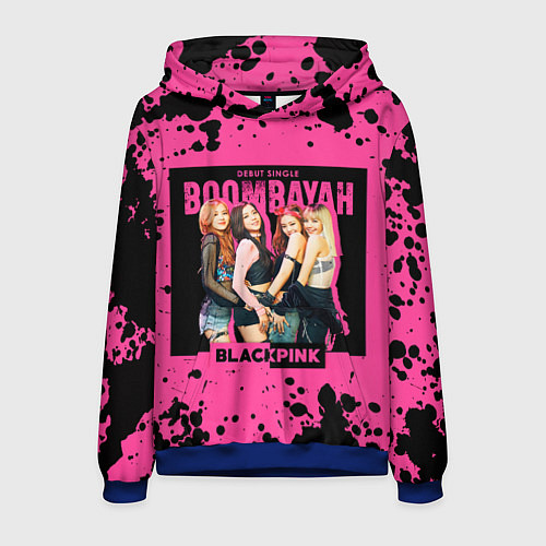 Мужская толстовка Boombayah / 3D-Синий – фото 1