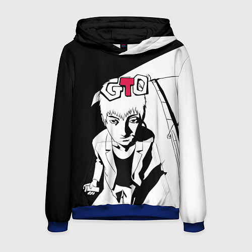 Мужская толстовка GTO / 3D-Синий – фото 1