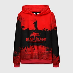 Толстовка-худи мужская Island of blood, цвет: 3D-красный