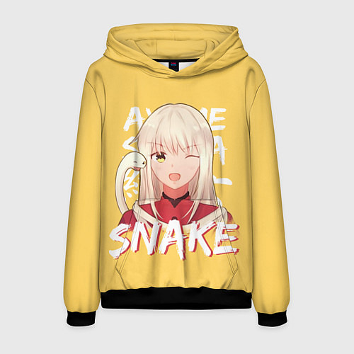 Мужская толстовка The Snake Ayame Sohma / 3D-Черный – фото 1