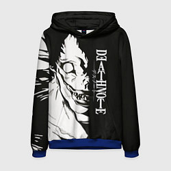 Толстовка-худи мужская Персонаж Рюк Death Note, цвет: 3D-синий
