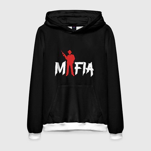 Мужская толстовка Mafia / 3D-Белый – фото 1