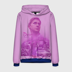 Толстовка-худи мужская Drive, цвет: 3D-синий