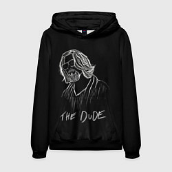 Толстовка-худи мужская THE DUDE Большой Лебовски, цвет: 3D-черный